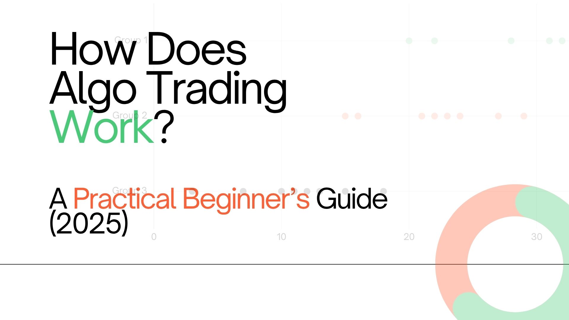How Does Algo Trading Work? A Practical Beginner’s Guide (2025)